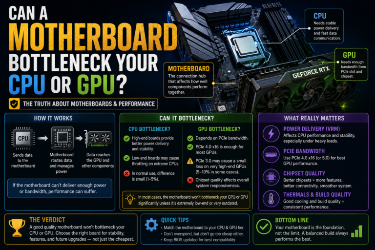 Can a Motherboard Bottleneck Your CPU or GPU