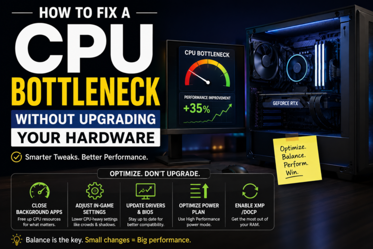 Fix a CPU Bottleneck Without Upgrading
