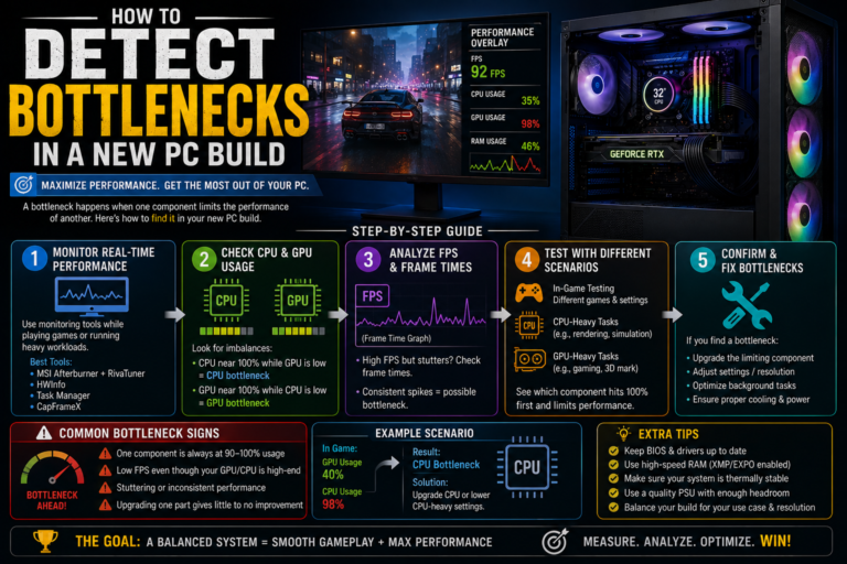 Detect Bottlenecks in a New PC Build