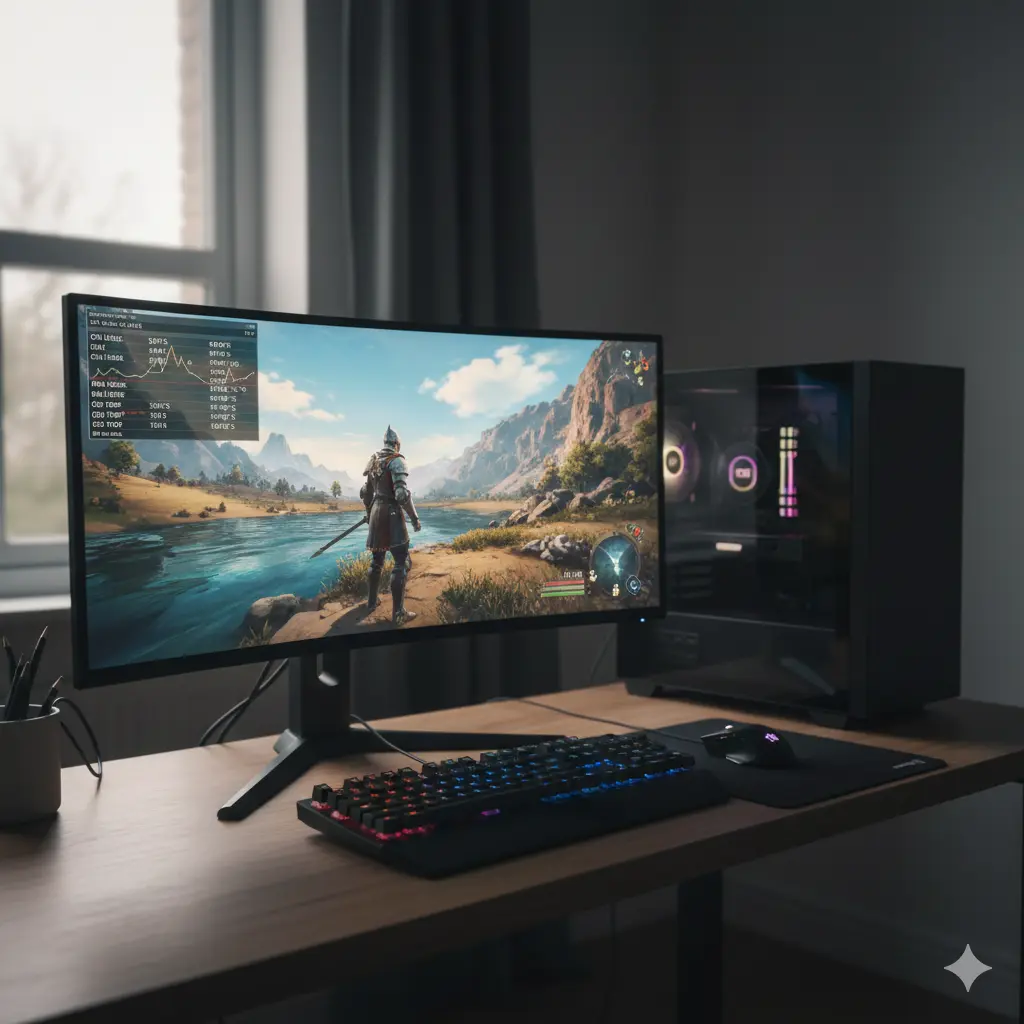 How to check PC bottleneck using CPU and GPU usage monitoring